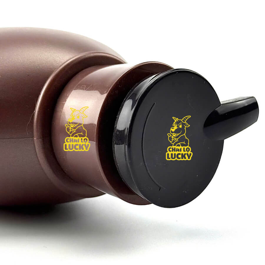 in ấn trực tiếp lên chai dầu gội