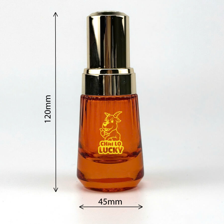 kích thước Chai thủy tinh 30ml đựng serum