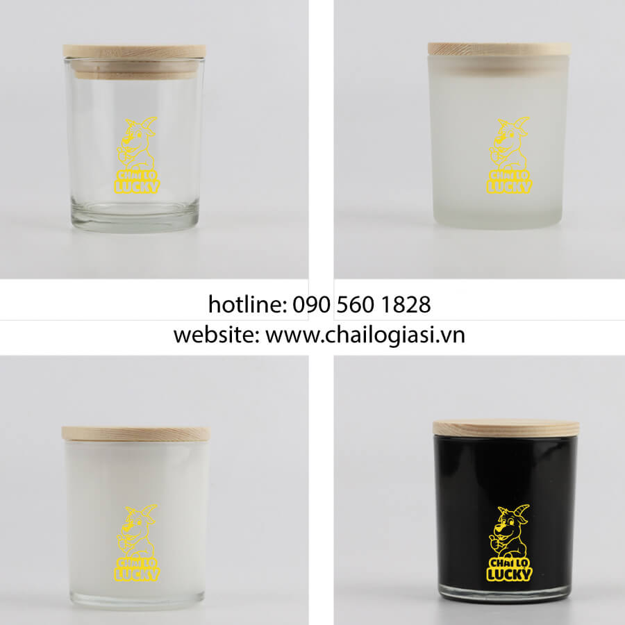 màu sắc hủ nến thơm đa dạng