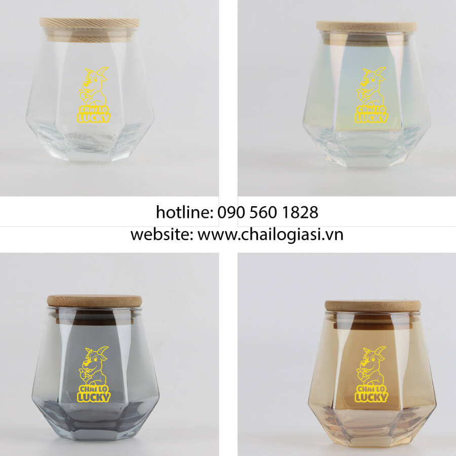 màu sắc hủ nến thơm đa dạng