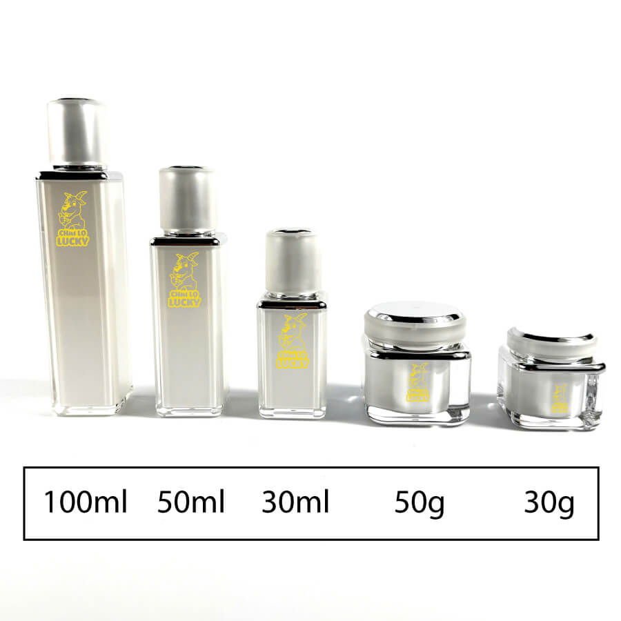 dung tích Set Mỹ Phẩm Màu Trắng Cao Cấp