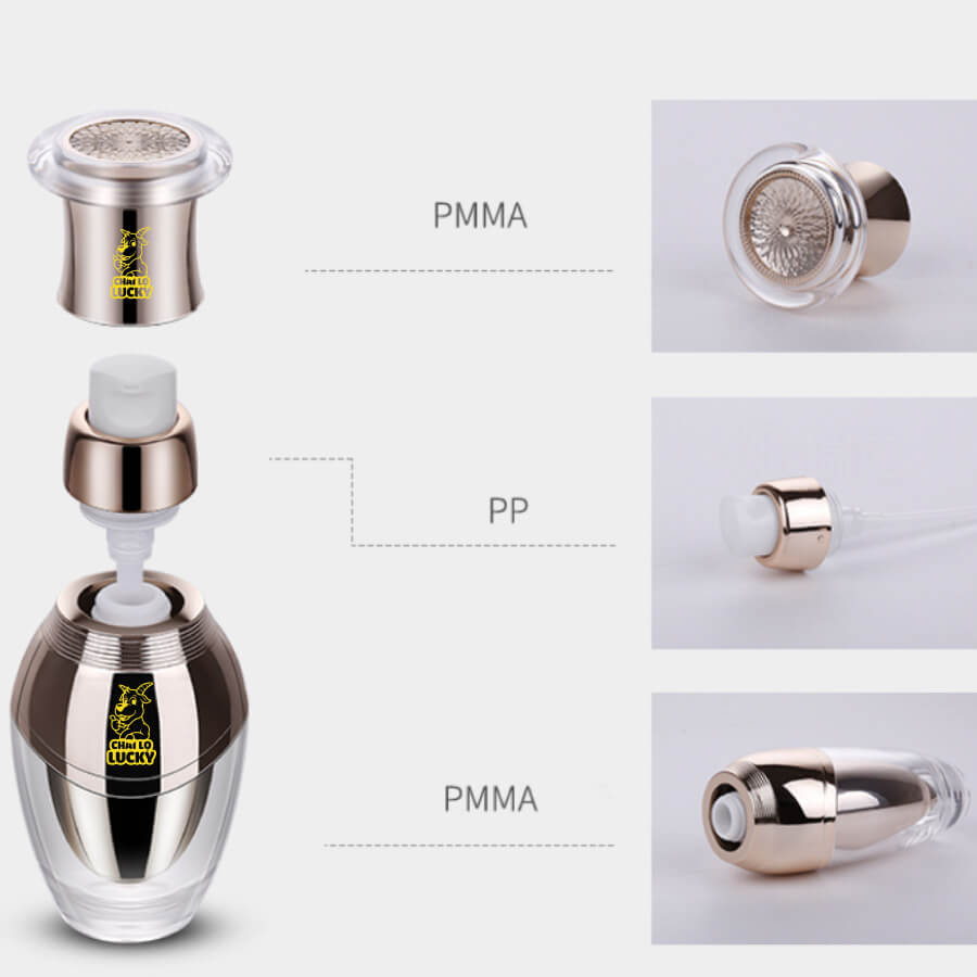 Cấu Tạo Set Mỹ Phẩm Màu Vàng Cao Cấp