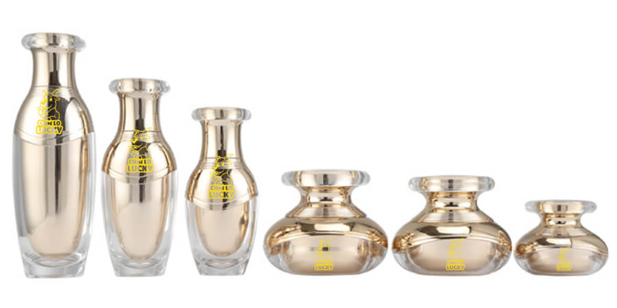 Dung Tích Set Mỹ Phẩm Màu Vàng Cao Cấp
