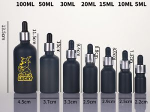 Chai Serum Đen Nhám Khoen Bạc 10ml