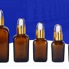 Chai Đựng Serum Thuỷ Tinh 30ml Nắp Vàng