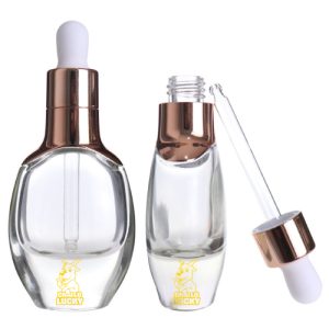 Chai Đựng Serum Nút Bóp 30ML Màu Nâu