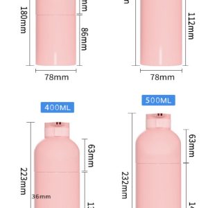 Chai Đựng Dầu Gội Phủ Bạc 200ml 300ml 400ml 500ml