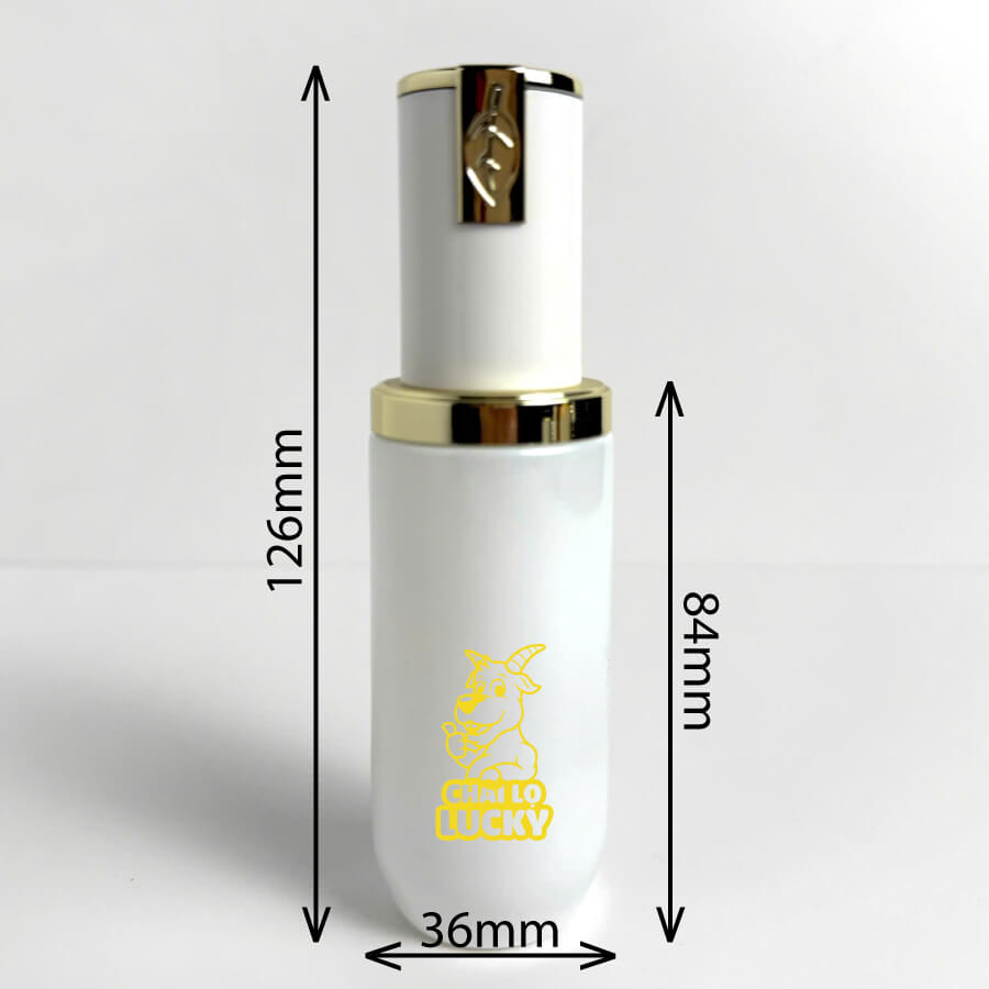 Kích Thước Chai Thuỷ Tinh Trắng 40ml Đựng Serum
