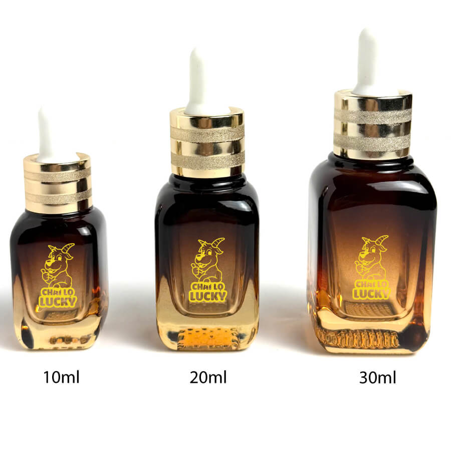 Dung Tích Chai Đựng Serum Màu Nâu 20ml