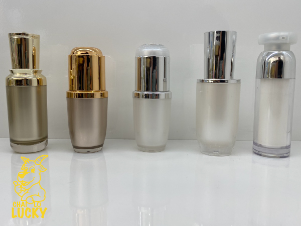 chai chiết serum bằng nhựa acrylic