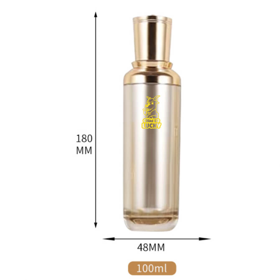 Kích Thước Chai Nhựa Acrylic 100ml Đựng Toner