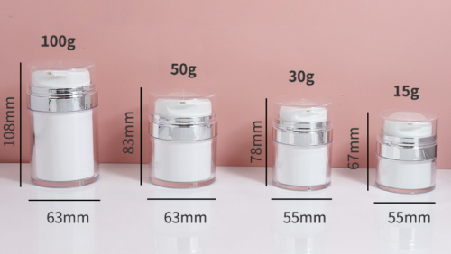 kích thước Hũ Nhựa Hút Chân Không 15g 30g 50g 100g