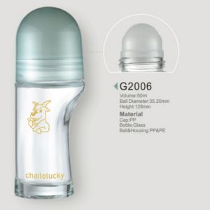 chai thuỷ tinh bi lăn 50ml mẫu đẹp