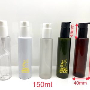 Kích Thước Kích thước Chai Nhựa Pet Vòi Ấn 150ml Màu Đen Xanh Nâu Trắng