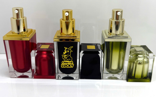 Cấu Tạo Chai Nhựa Đựng Serum 30ml Màu Xanh Đen Đỏ