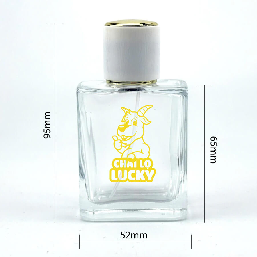 kích thước Vỏ Chai Lọ Chiết Nước Hoa Đẹp 50ml