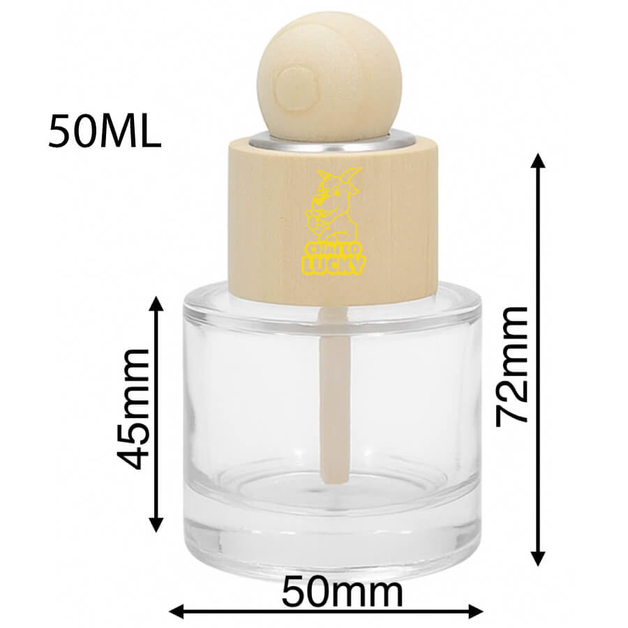 Kích Thước Chai Đựng Tinh Dầu Ô Tô 50ml