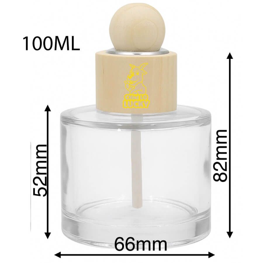 Kích Thước Chai Đựng Tinh Dầu Ô Tô 100ml