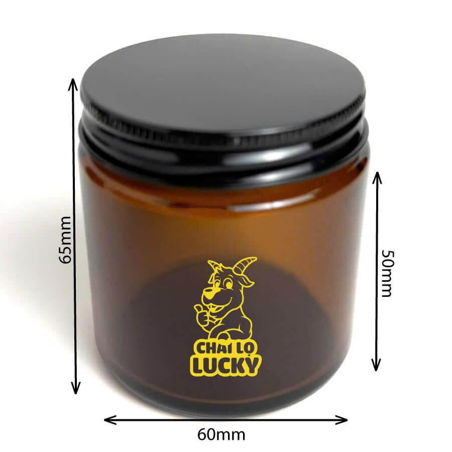 Kích thước hũ thuỷ tinh đựng nến thơm 100g