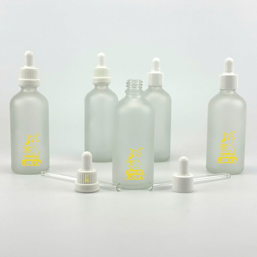 màu sắc chai serum trắng mờ 100ml nút bóp