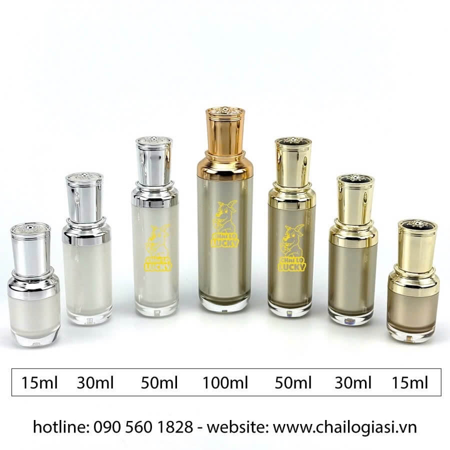 mẫu chai lọ đựng serum đẹp tại Hồ Chí Minh