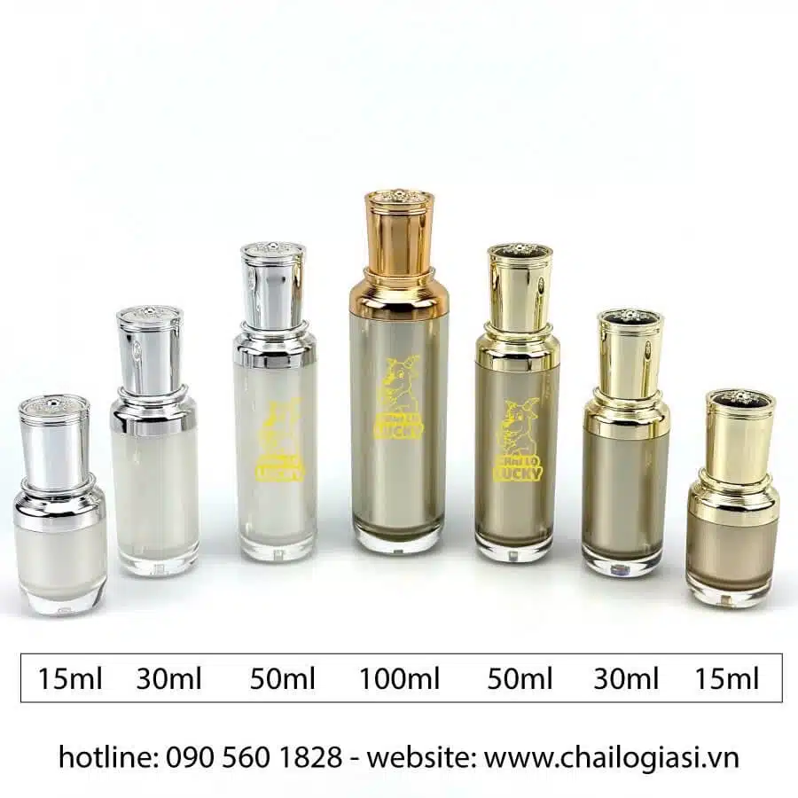 mẫu chai lọ đựng serum đẹp tại Hồ Chí Minh
