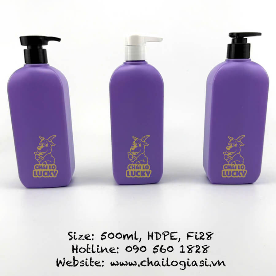 Chai Đựng Sữa Tắm Đẹp 500ML